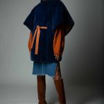 Limoge mink cape jacket with fine wool inner part