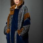 Fisher hooded Swakara Parka jacket with Limoge & Cooper Mink parts and cargo pockets