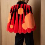 Fine crafted Mink Cape with scallop-edge hem